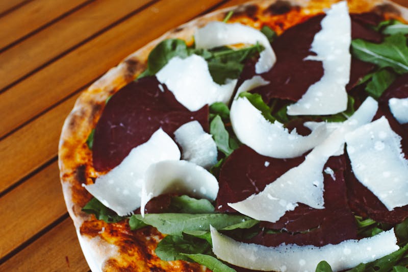 Jasper signature modpizza with Italian meats